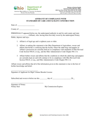 Application for High Volume Breeder License - Ohio, Page 6