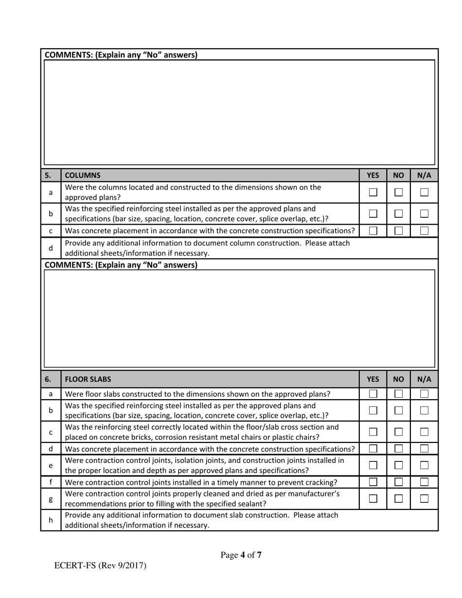 ODA Form ECERT-FS - Fill Out, Sign Online and Download Fillable PDF ...