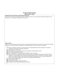 Training Agency Course Approval (Ce4 Application) - Ohio, Page 2