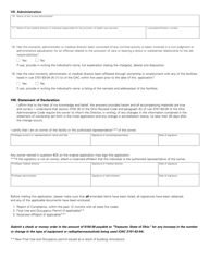 Form HEA5135 Health Care Facility Amended License Application - Ohio, Page 3