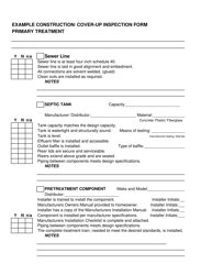 Example Construction/Cover-Up Inspection Form - Ohio, Page 3