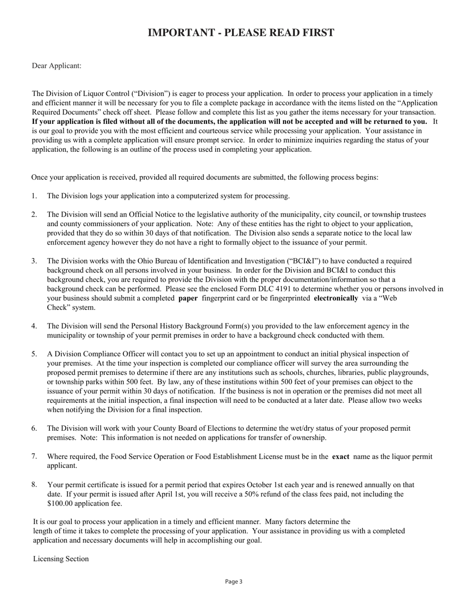 Form DLC4176 Fill Out, Sign Online and Download Fillable PDF, Ohio