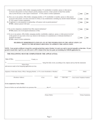 Form DLC4079 Application for E Permit - Ohio, Page 2