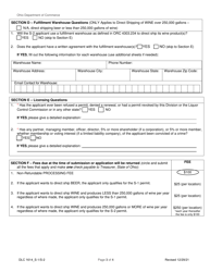 Form DLC1614_S-1/S-2 Application for S-1 or S-2 Permit - Ohio, Page 3