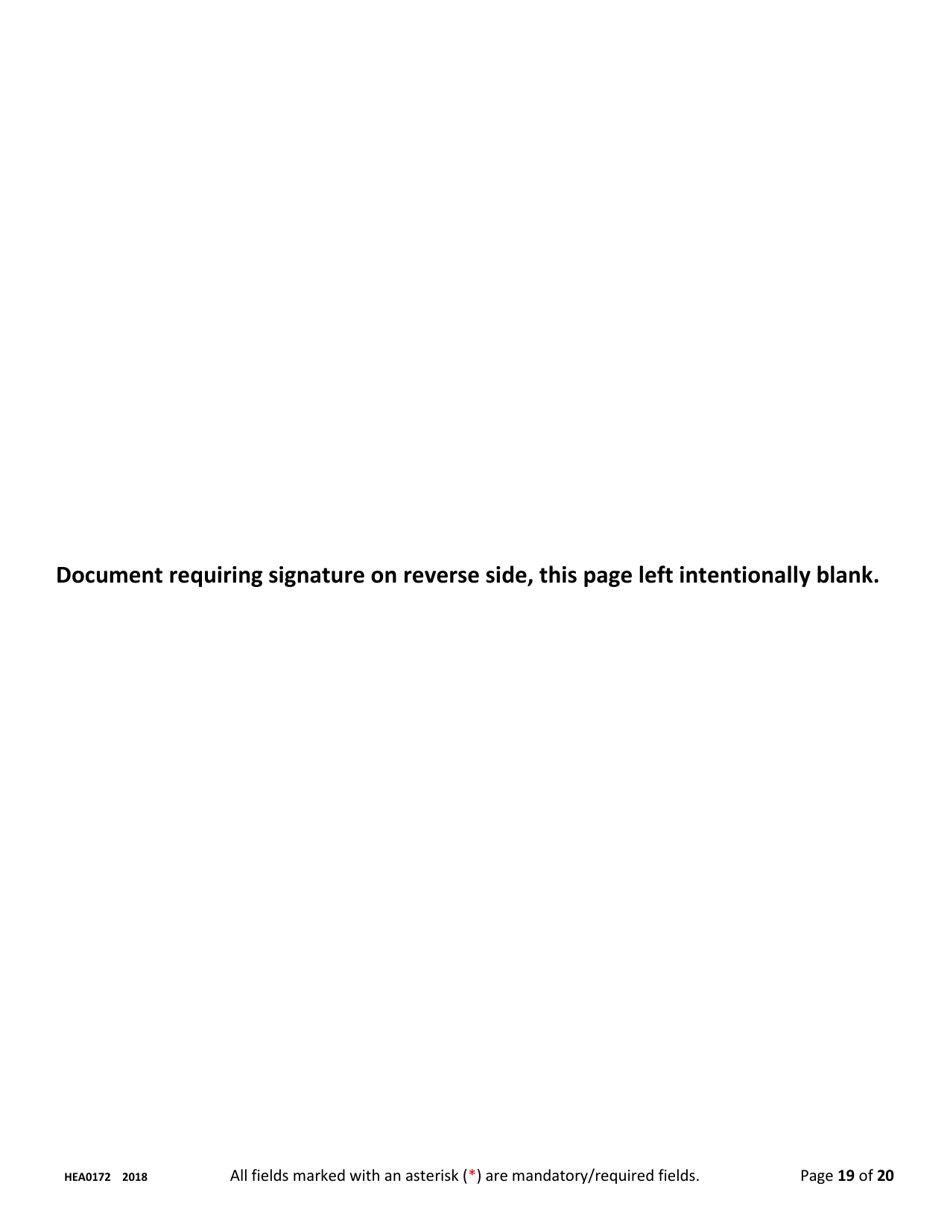 Form HEA0172 Ryan White Part B Program Application - Ohio, Page 19