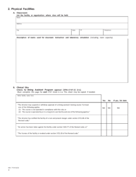 Form HEA7719 Application for Approval - Dining Assistant Program - Ohio, Page 5