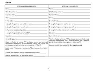 Form HEA7750 Application for Initial Approval - Nurse Aide Training and Competency Evaluation Program (Natcep) - Ohio, Page 7