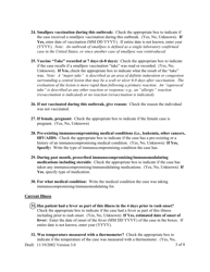 Form 1 Smallpox Post-event Surveillance Form - Ohio, Page 5