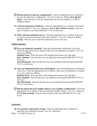 Form 1 Smallpox Post-event Surveillance Form - Ohio, Page 7