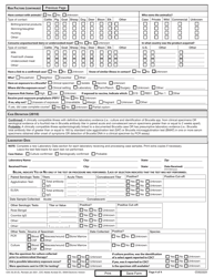 Form CDC52.25 Brucellosis Case Report Form, Page 4