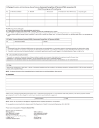 Form HEA5234 Public Swimming Pool Equipment Replacement Notification Report - Ohio, Page 2