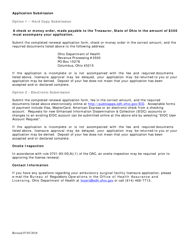 Form HEA8011 Health Care Facility Renewal Application - Ohio, Page 2