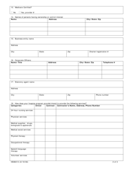 Form HEA8010 Hospice Care Program Licensure Application - Ohio, Page 3