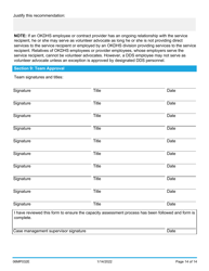 Form 06MP032E Capacity Assessment - Oklahoma, Page 14