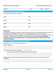 Form 06MP032E Capacity Assessment - Oklahoma, Page 2