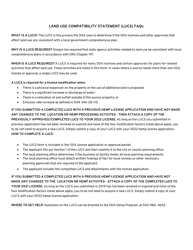 Instructions for Hemp Handler License Application - Oregon, Page 6