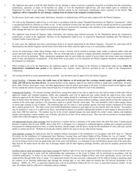 Form M4-A &quot;Utility Permit for Interstate Freeways (Controlled Access Highways)&quot; - Oklahoma, Page 2