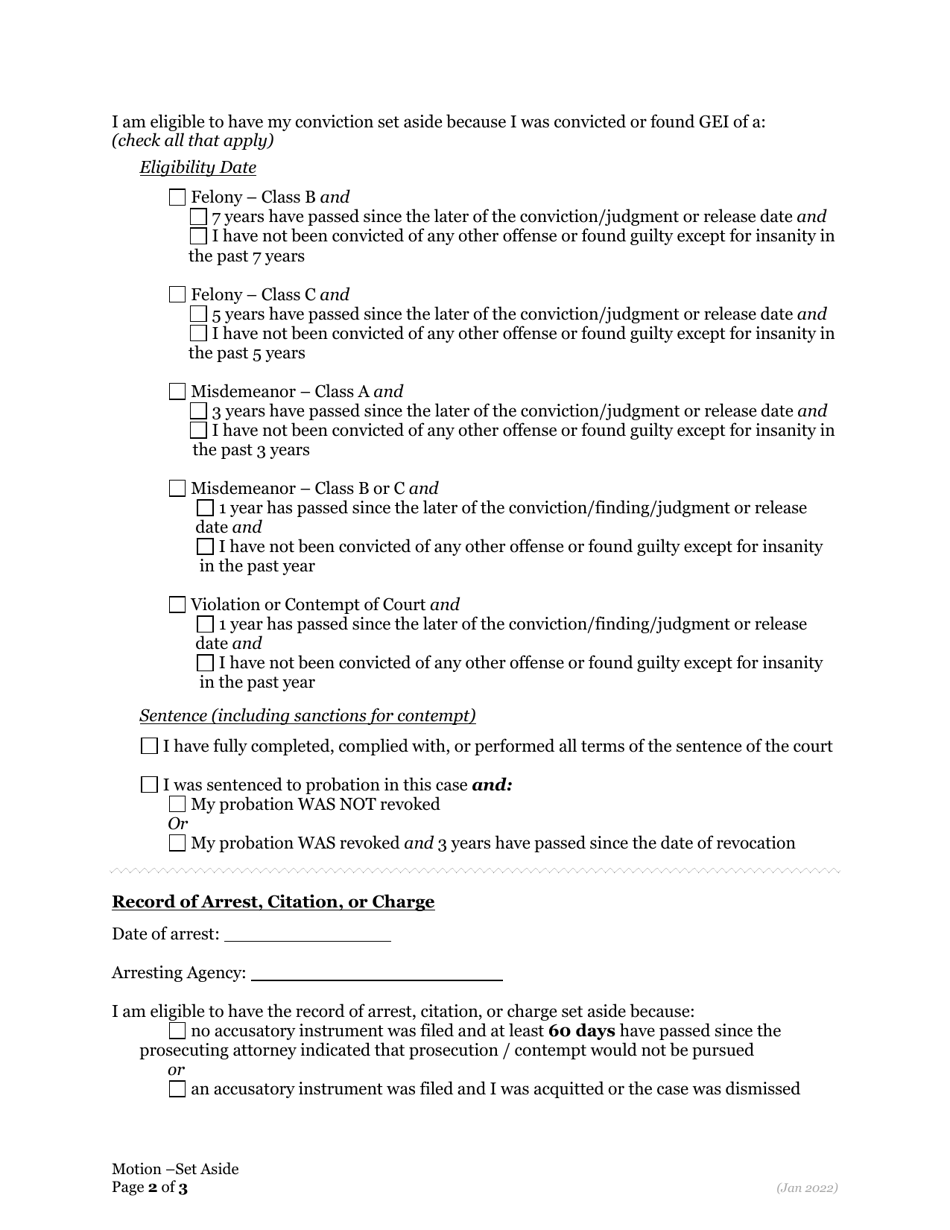 Motion to Set Aside and Declaration in Support - Oregon, Page 6