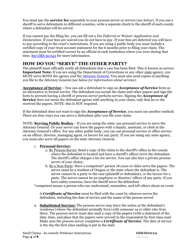 Small Claims Instructions for in-Custody Plaintiffs - Oregon, Page 4