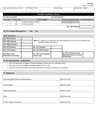 Form 3621 Individual Plan of Care - Community Living Assistance and Support Services (Class) and Community First Choice (Cfc) - Texas, Page 3
