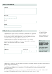 Form EX160 Apply for Help With Court and Tribunal Fees - United Kingdom, Page 5