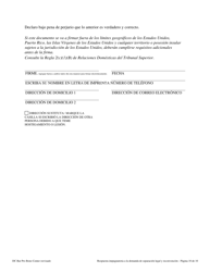 Respuesta Impugnatoria a La Demanda De Separacion Legal Y Reconvencion - Washington, D.C. (Spanish), Page 10
