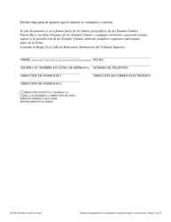 Respuesta Impugnatoria a La Demanda De Separacion Legal Y Reconvencion - Washington, D.C. (Spanish), Page 7