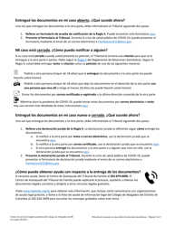 Peticion De Desacato - Washington, D.C. (Spanish), Page 5