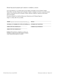 Peticion Para Consolidar Casos - Washington, D.C. (Spanish), Page 6