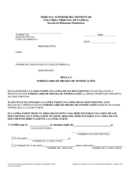 Oposicion a Peticion - Washington, D.C. (Spanish), Page 4