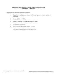 Oposicion a La Peticion De Revision De La Orden Del Juez Magistrado - Washington, D.C. (Spanish), Page 4