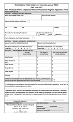 Non-medicare Retired Employees Premium Assistance Program Application Form - West Virginia, Page 3