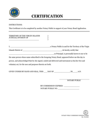 Notary Public Commission Renewal Application - Virgin Islands, Page 6