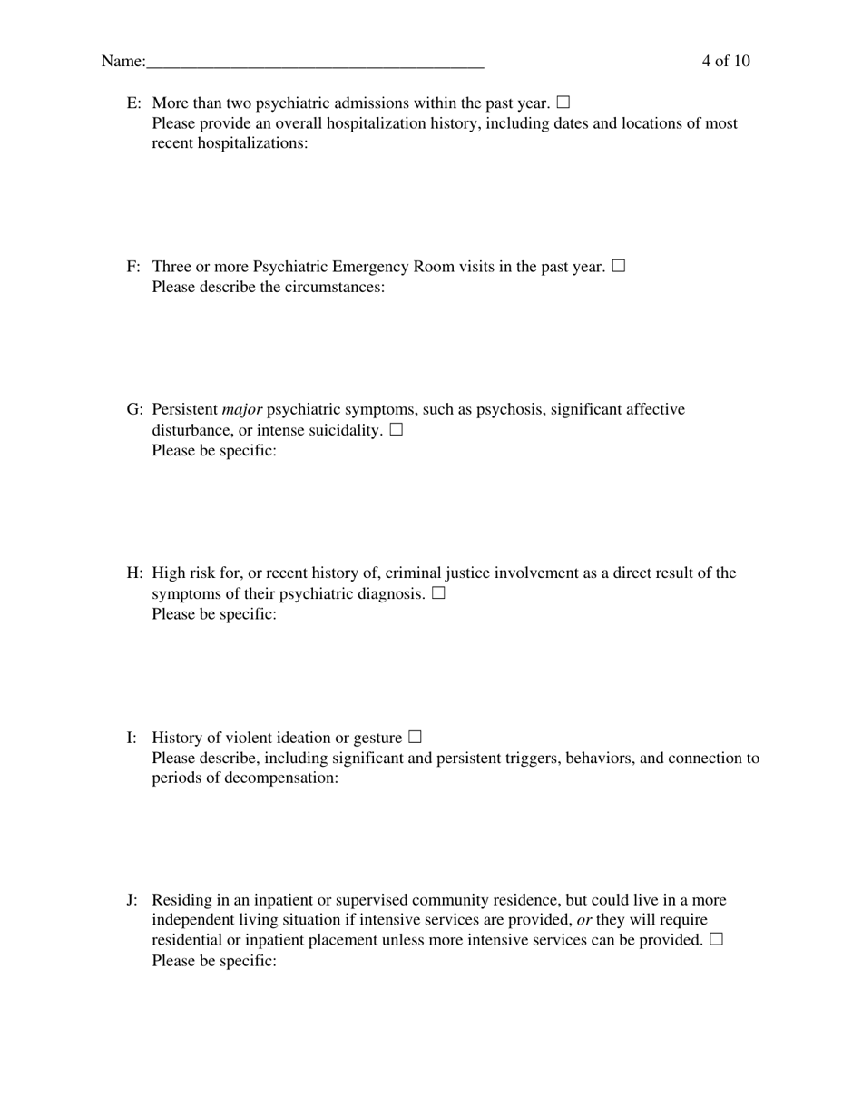 Assertive Community Treatment (Act) Referrals - Monroe County, New York, Page 4