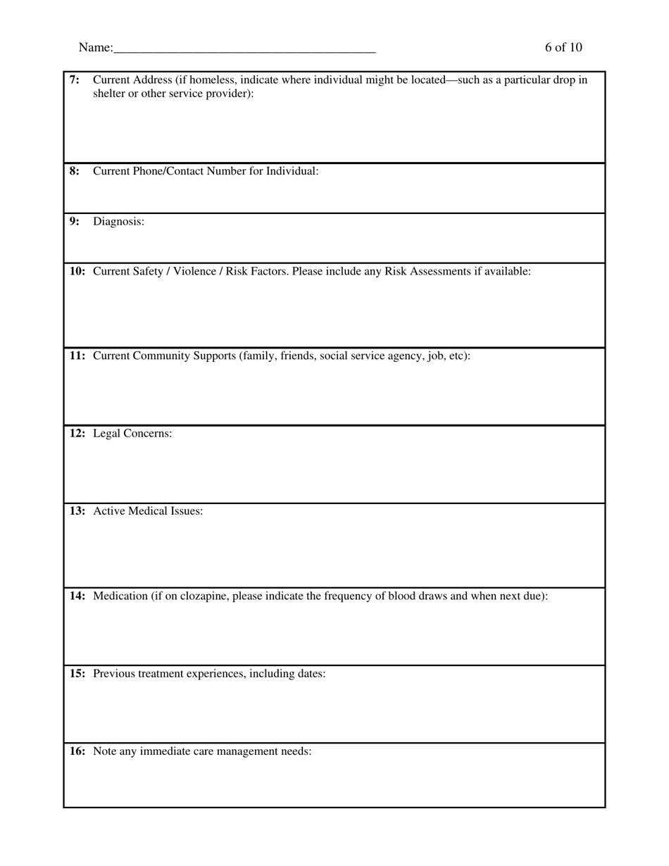 Assertive Community Treatment (Act) Referrals - Monroe County, New York, Page 6