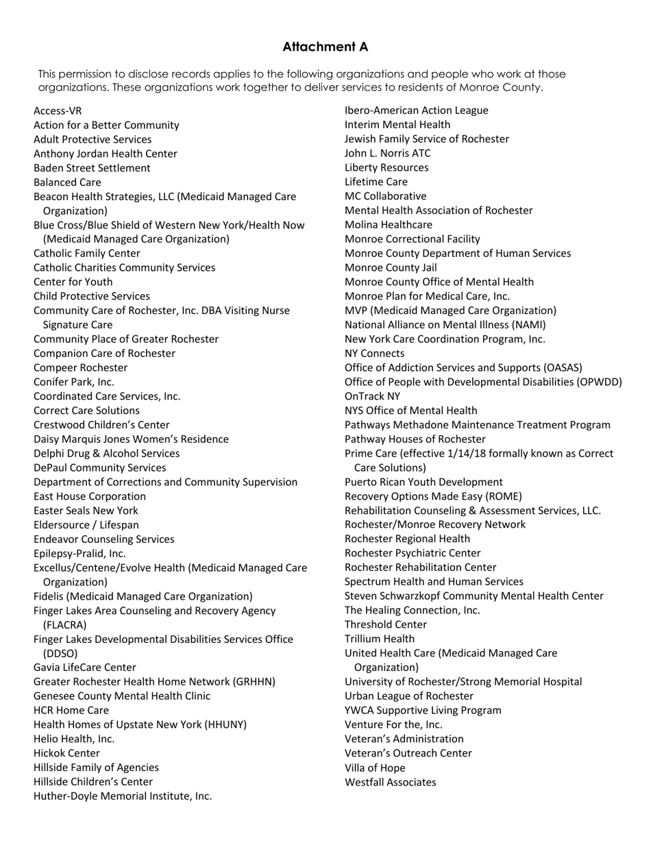 Monroe County Community Referral for Care Management - Monroe County, New York, Page 7