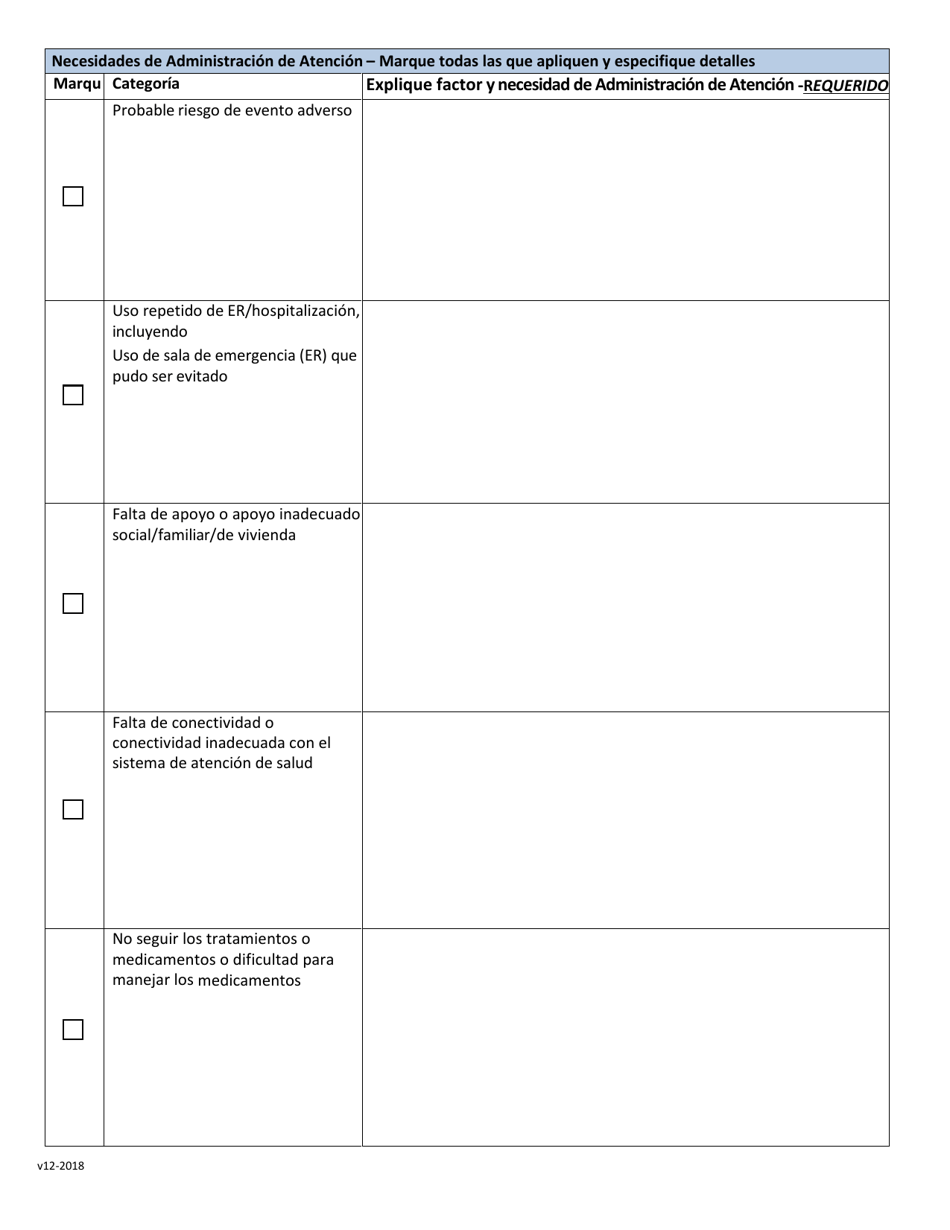 Formulario De Remision Comunitaria Del Condado De Monroe Para Atencion De Salud Administrada - Monroe County, New York (Spanish), Page 3