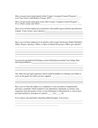 Panel Application - Assigned Counsel Program - Monroe County, New York, Page 13