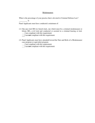 Panel Application - Assigned Counsel Program - Monroe County, New York, Page 8