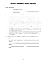 Greatrate/Greatrebate Program Application - Monroe County, New York, Page 6