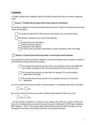 Financial Hardship Waiver Request Form - Expanded Polystyrene Foam Container and Polystyrene Loose Fill Packaging Ban - New York, Page 4