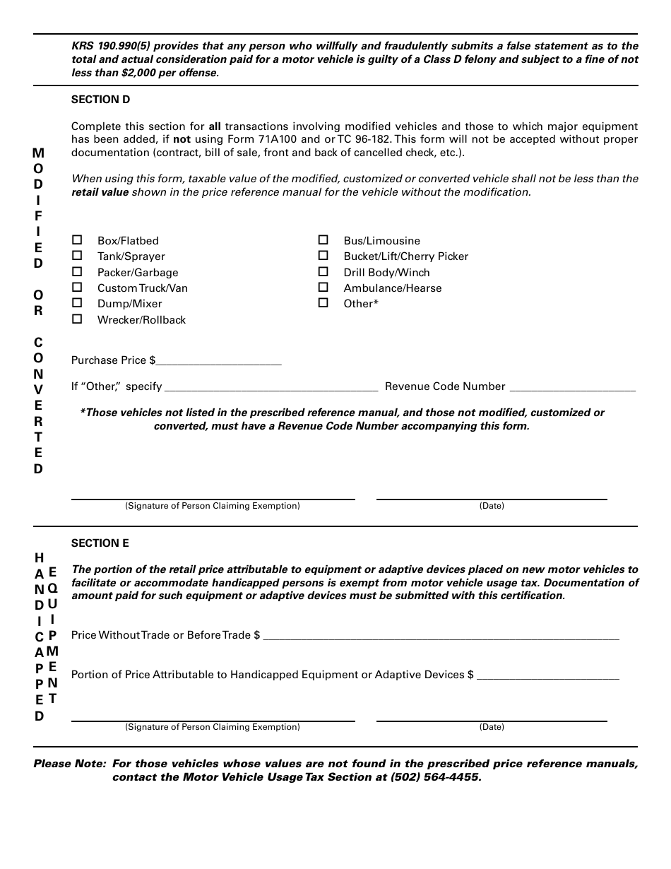 Form 71A101 - Fill Out, Sign Online and Download Printable PDF ...