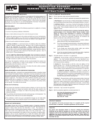 Form PTEA1099 Application for Manhattan Resident Parking Tax Exemption - New York City, Page 2