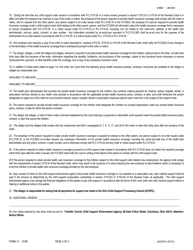 Form 13 (E0209) Magistrate&#039;s Order/Order for Cash Bond - Franklin County, Ohio, Page 3