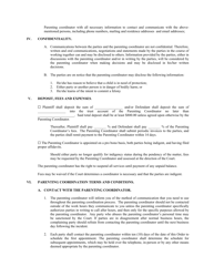 Order Appointing Parenting Coordinator - Franklin County, Ohio, Page 3