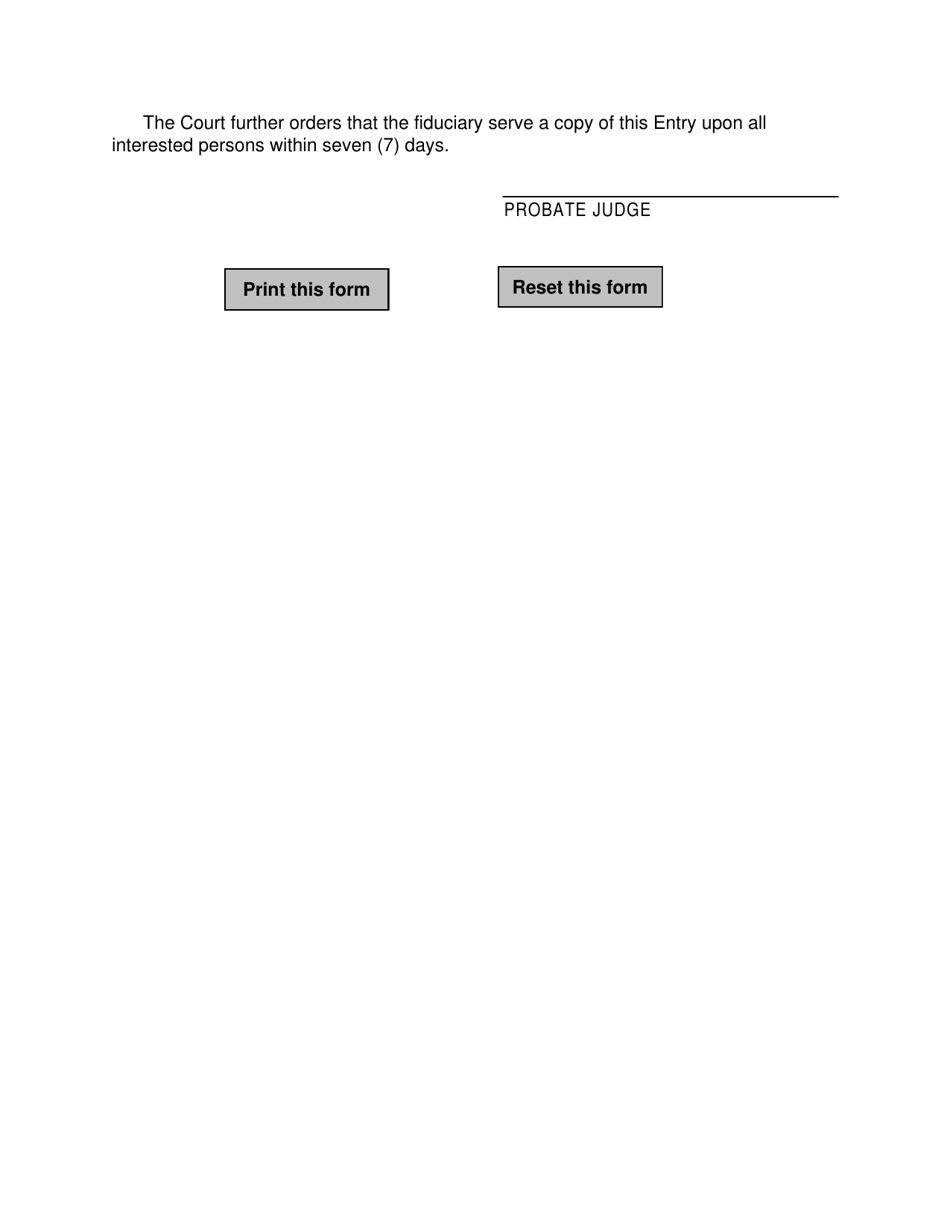 Form 7.2 Application for Apportionment of Family Allowance - Warren County, Ohio, Page 3
