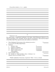 Form GPCSF19 Petition to Compromise Doubtful Claim of Minor or Adult Ward - Georgia (United States), Page 8