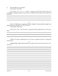 Form GPCSF30 Petition for Letters of Conservatorship of Minor - Georgia (United States), Page 7