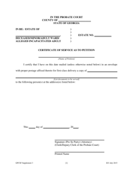 Supplement 3 Certificate of Service as to Petition - Georgia (United States), Page 2