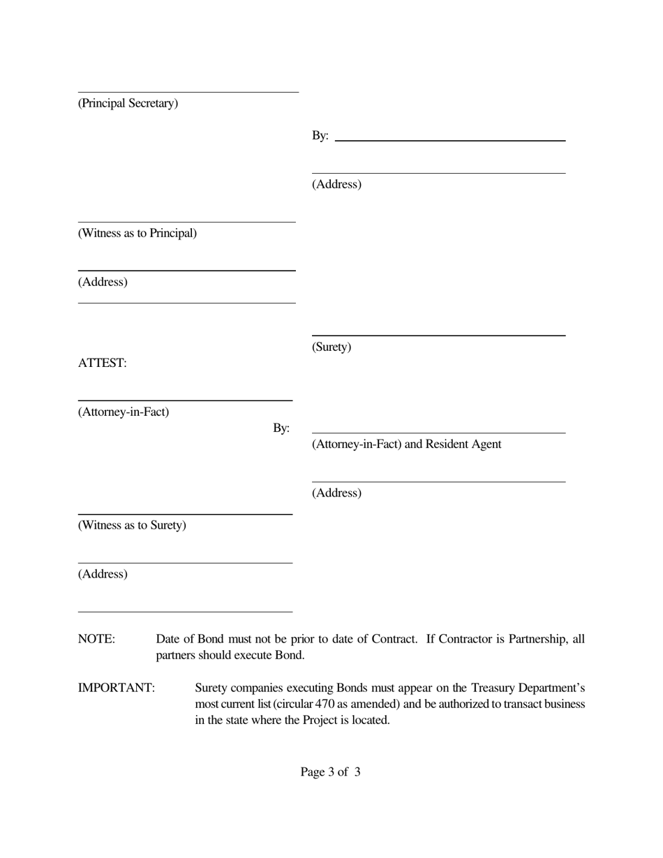 Site Restoration Bond - Fayette County, Georgia (United States), Page 3